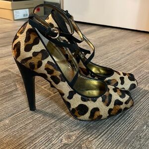 Nine West Leopard Heels